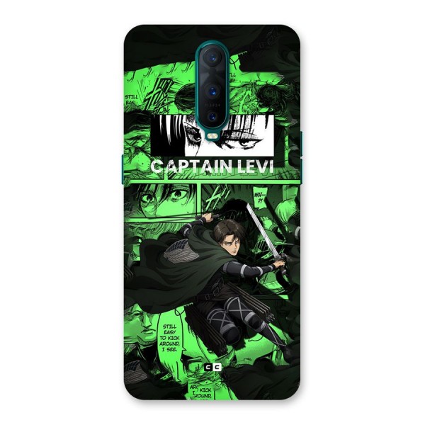 captain Levi Stance Back Case for Oppo R17 Pro