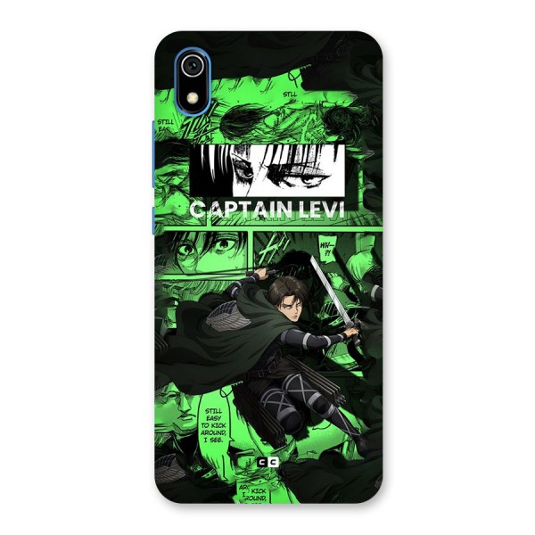 captain Levi Stance Back Case for Redmi 7A