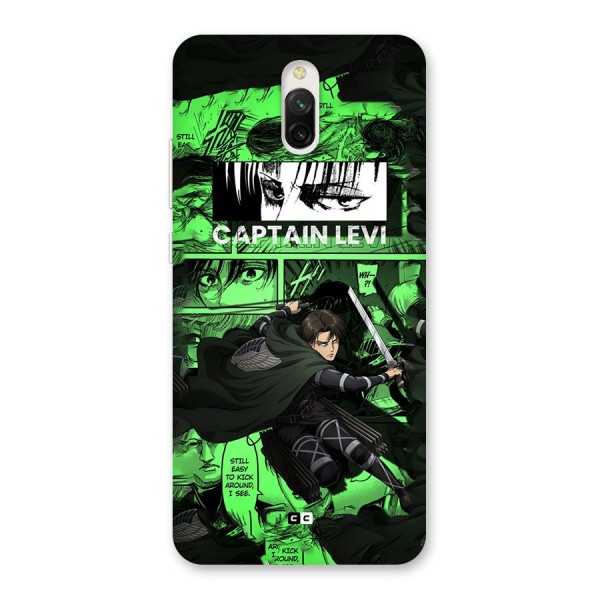 captain Levi Stance Back Case for Redmi 8A Dual