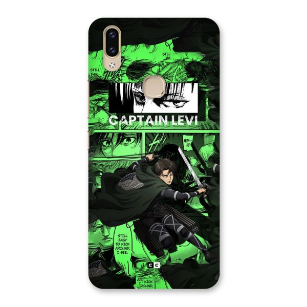 captain Levi Stance Back Case for Vivo V9