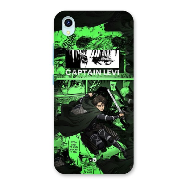 captain Levi Stance Back Case for Vivo Y1s