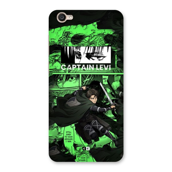 captain Levi Stance Back Case for Vivo Y55