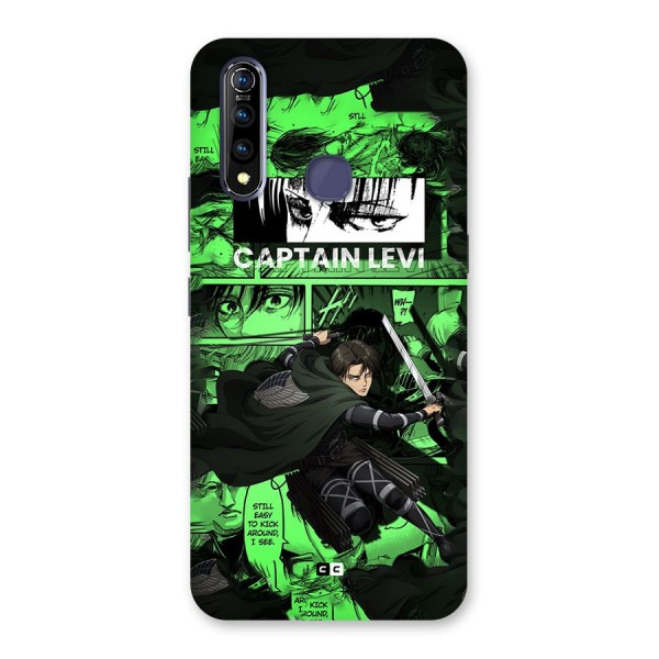 captain Levi Stance Back Case for Vivo Z1 Pro