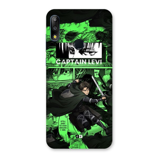 captain Levi Stance Back Case for Zenfone Max Pro M2