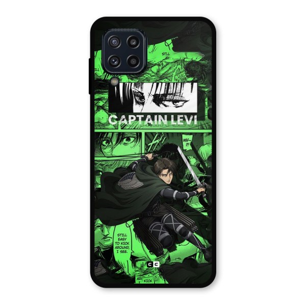 captain Levi Stance Metal Back Case for Galaxy M32