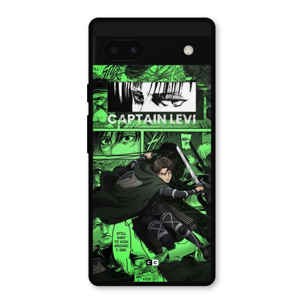 captain Levi Stance Metal Back Case for Google Pixel 6a