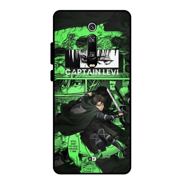 captain Levi Stance Metal Back Case for Redmi K20 Pro