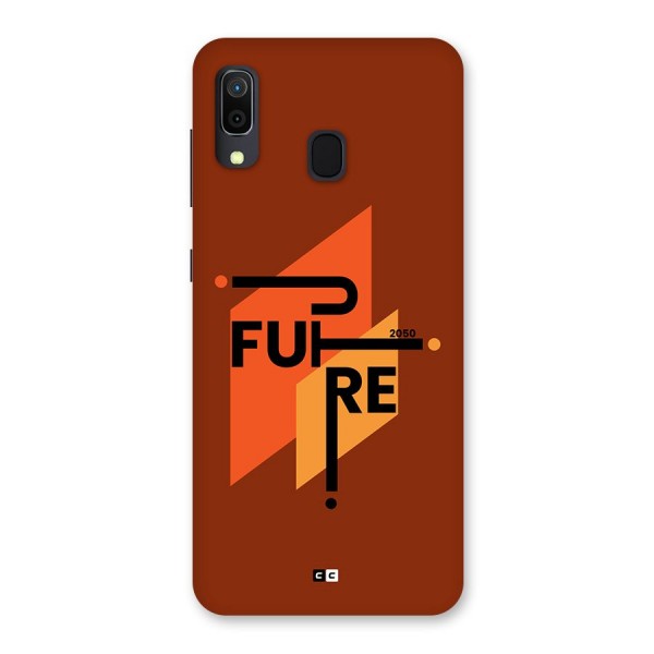 illustrative Future Back Case for Galaxy A20