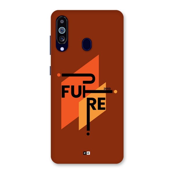 illustrative Future Back Case for Galaxy A60