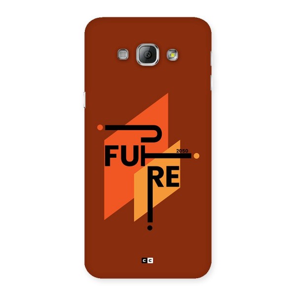 illustrative Future Back Case for Galaxy A8