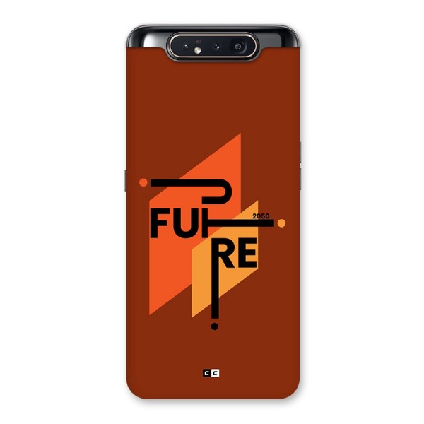 illustrative Future Back Case for Galaxy A80