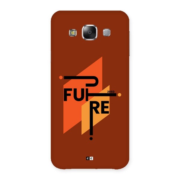 illustrative Future Back Case for Galaxy E5