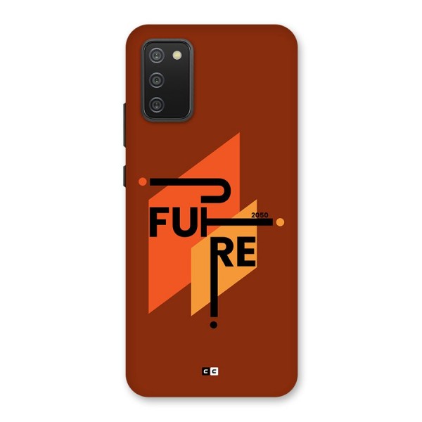 illustrative Future Back Case for Galaxy F02s