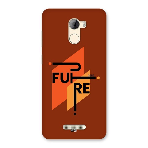 illustrative Future Back Case for Gionee A1 LIte