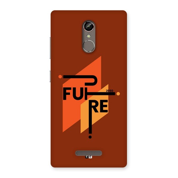 illustrative Future Back Case for Gionee S6s