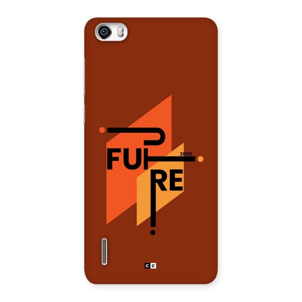 illustrative Future Back Case for Honor 6