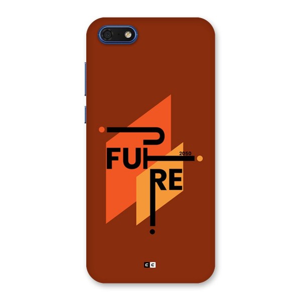 illustrative Future Back Case for Honor 7s