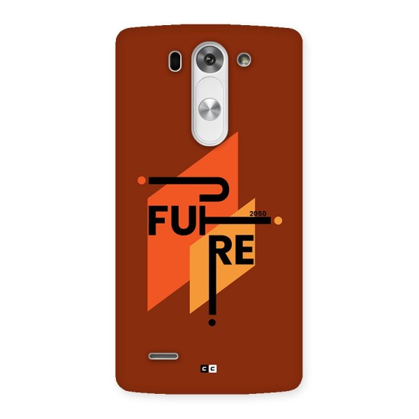 illustrative Future Back Case for LG G3 Beat