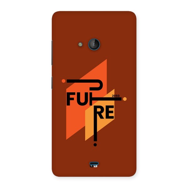 illustrative Future Back Case for Lumia 540