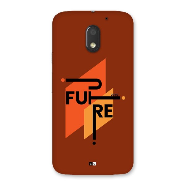 illustrative Future Back Case for Moto E3 Power