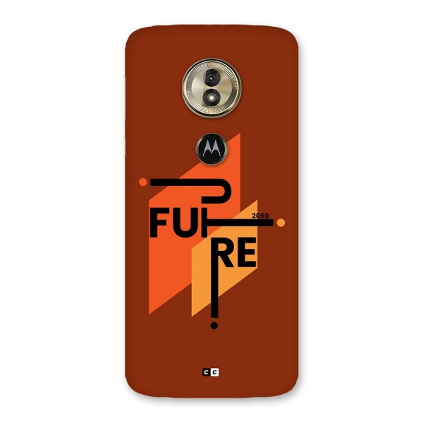 illustrative Future Back Case for Moto G6 Play