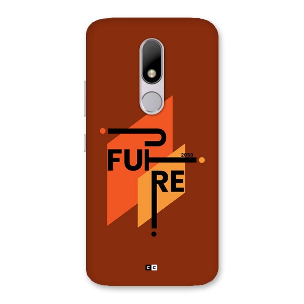 illustrative Future Back Case for Moto M