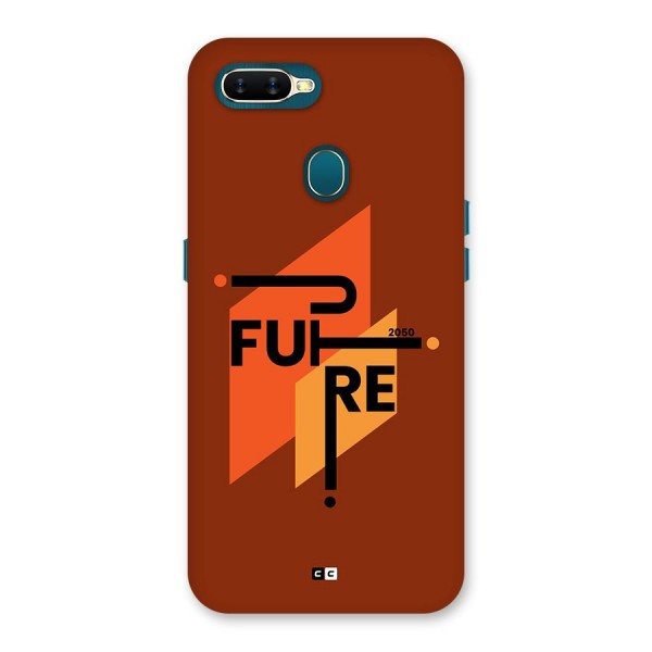 illustrative Future Back Case for Oppo A12s