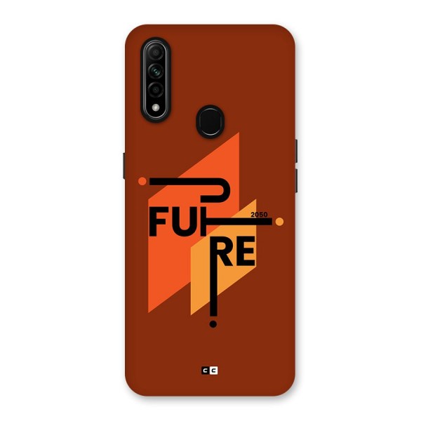 illustrative Future Back Case for Oppo A31