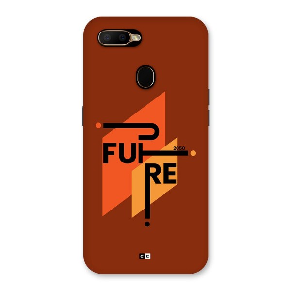 illustrative Future Back Case for Oppo A5s