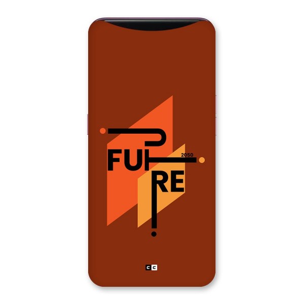 illustrative Future Back Case for Oppo Find X