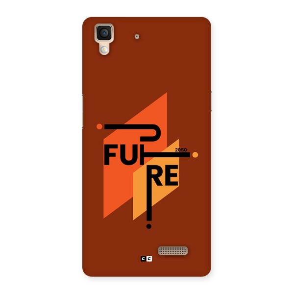 illustrative Future Back Case for Oppo R7