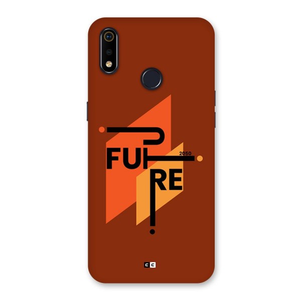 illustrative Future Back Case for Realme 3i