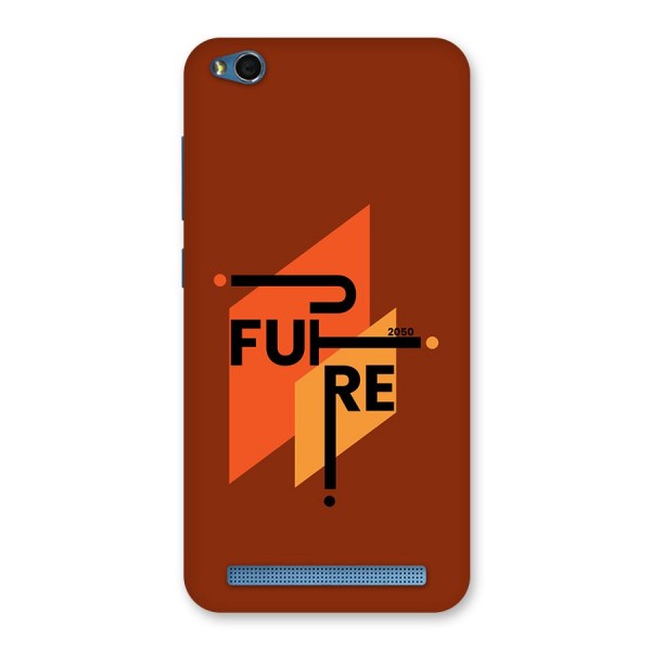 illustrative Future Back Case for Redmi 5A