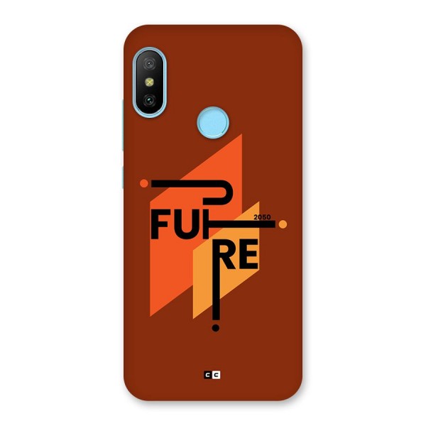 illustrative Future Back Case for Redmi 6 Pro