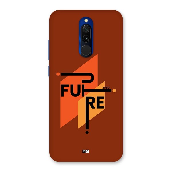 illustrative Future Back Case for Redmi 8