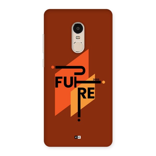 illustrative Future Back Case for Redmi Note 4