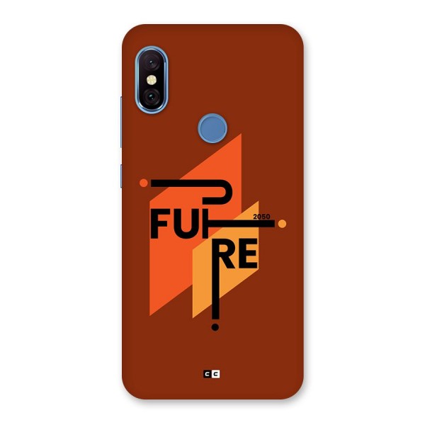 illustrative Future Back Case for Redmi Note 6 Pro