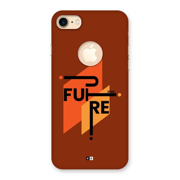 illustrative Future Back Case for iPhone 8 Logo Cut