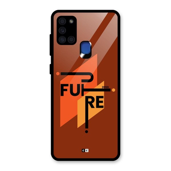 illustrative Future Glass Back Case for Galaxy A21s