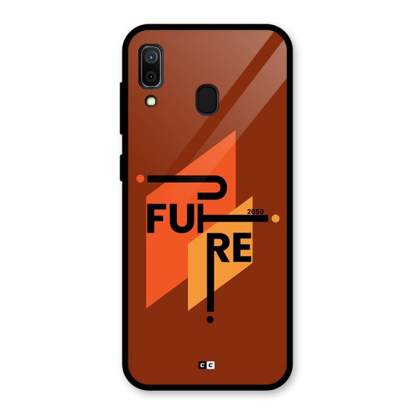 illustrative Future Glass Back Case for Galaxy A30