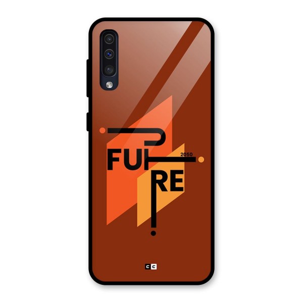 illustrative Future Glass Back Case for Galaxy A50