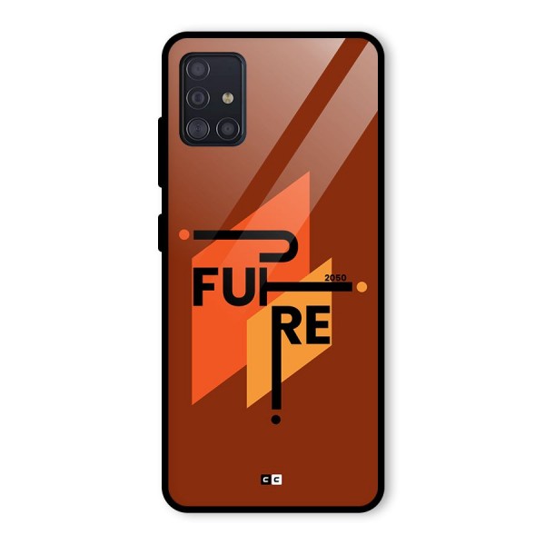 illustrative Future Glass Back Case for Galaxy A51