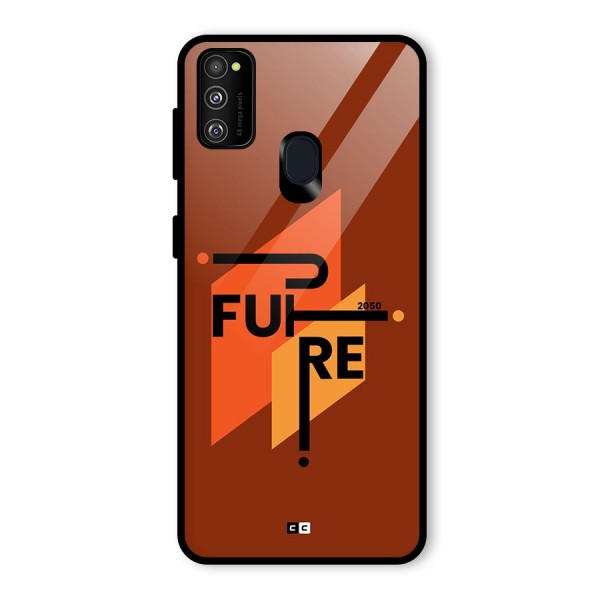 illustrative Future Glass Back Case for Galaxy M21