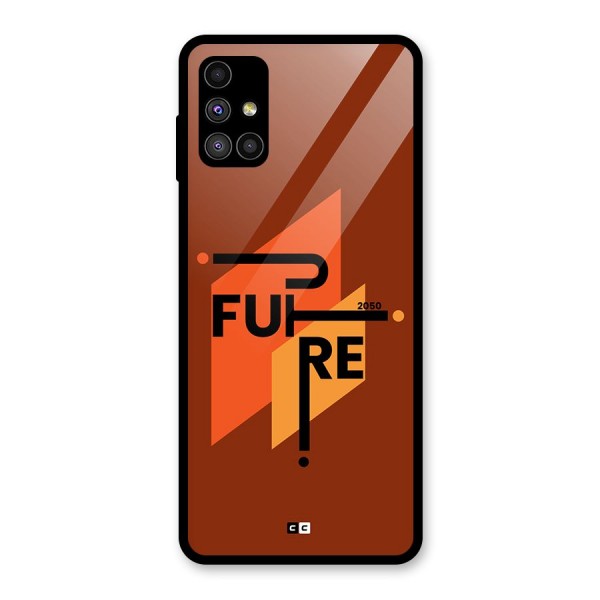 illustrative Future Glass Back Case for Galaxy M51