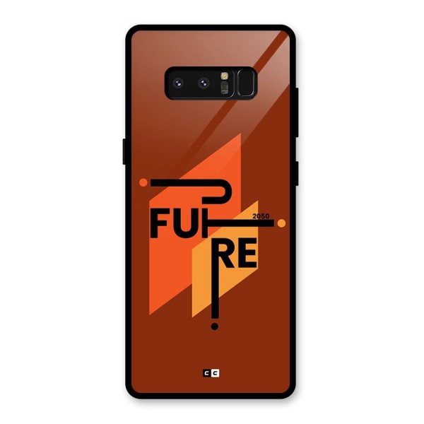 illustrative Future Glass Back Case for Galaxy Note 8