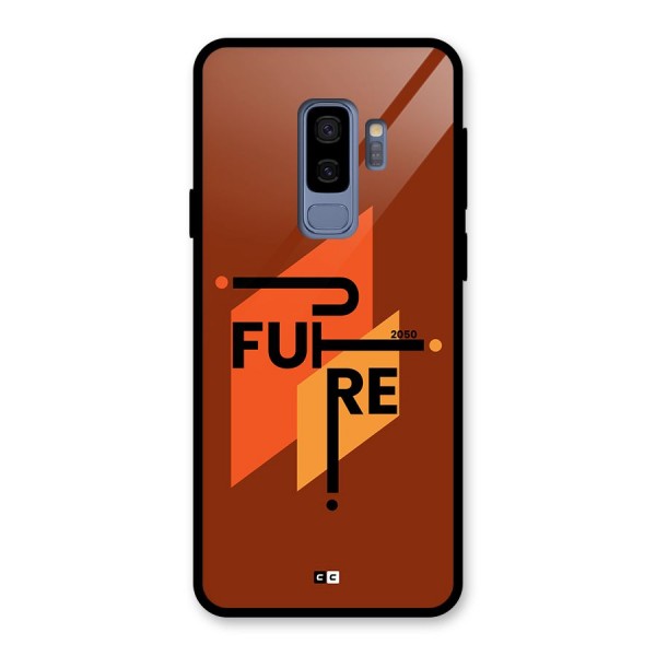 illustrative Future Glass Back Case for Galaxy S9 Plus