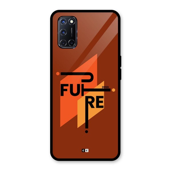 illustrative Future Glass Back Case for Oppo A52