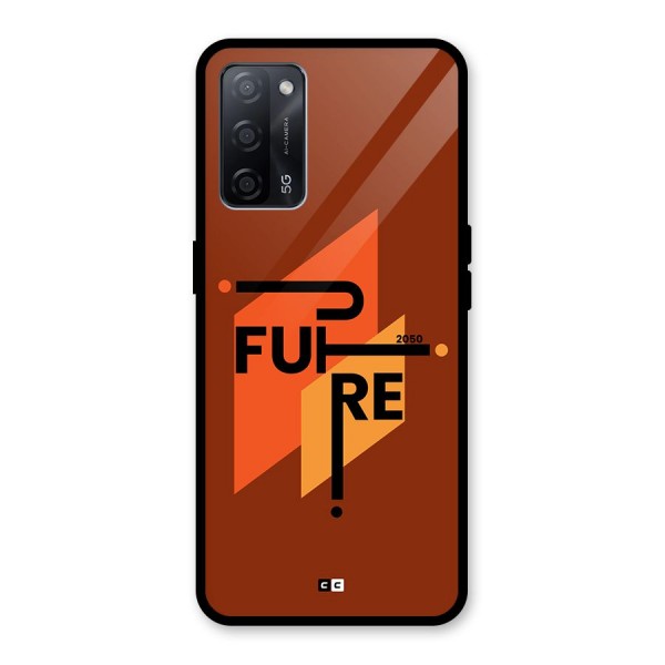 illustrative Future Glass Back Case for Oppo A53s 5G