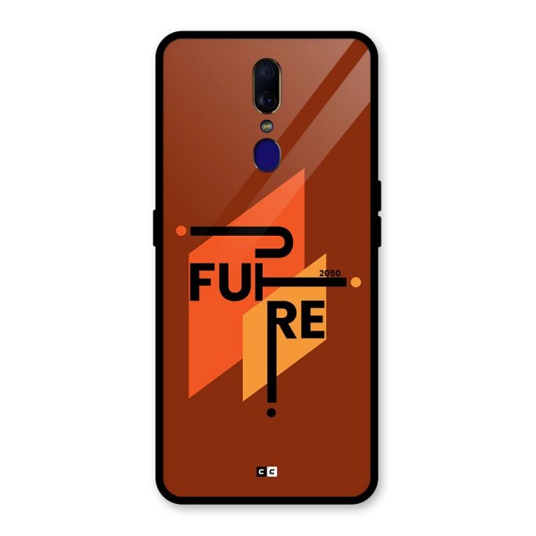 illustrative Future Glass Back Case for Oppo F11