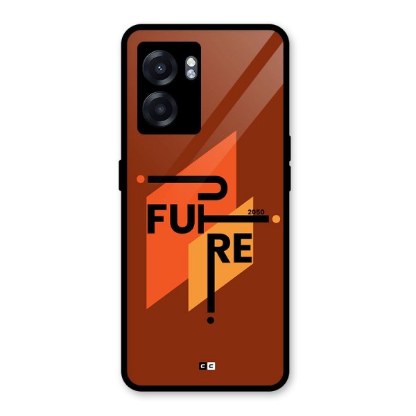 illustrative Future Glass Back Case for Oppo K10 (5G)